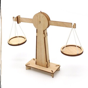 高中通用技术作品材料包diy高二科技小制作天平秤手工作品拼装