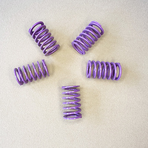 怡合达YSWC紫色盘起矩形SSWC螺旋压缩模具弹簧SWC6 8 10 12--30
