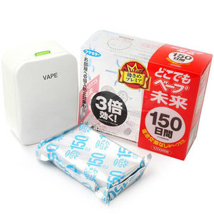 日本VAPE未来电子防蚊驱蚊器无味替换装替芯150日300日孕妇婴儿