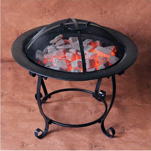 冬天烤火盆铁艺火盆冬天取暖烤火炉婚庆火盆灯饰火盆炭盆家用室外