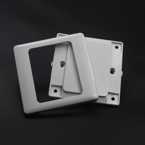 86型底盒暗盒保护盖空白盖板 pvc圆形八角盒白板内盖板接线盒盖子