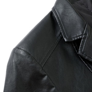 stava斯得雅男士休闲皮衣青年韩版修身潮流皮西装水洗pu皮外套男