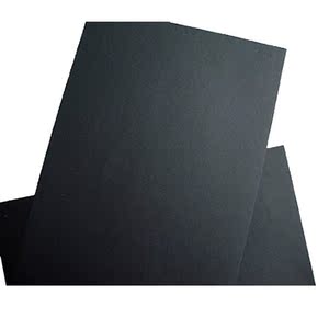 厂家厂家直销大度300g优质双透黑卡纸  专业包装用纸 889*1194切