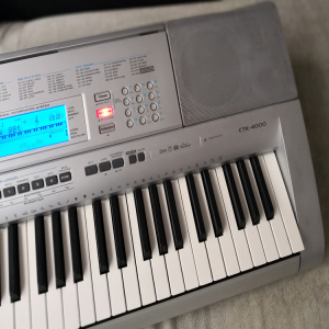 casio/卡西欧 ctk-4000 电子琴演奏考级用琴 61键力度键盘