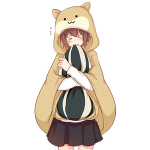 萌加宅品 仓鼠披风小埋斗篷表情包滑稽 二次元周边衣服毯动漫睡衣