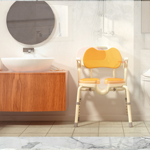 安寿浴室专用洗澡凳浴室厕所淋浴凳残疾瘫痪病人老人洗澡椅子凳子