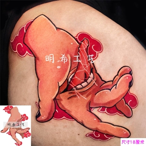 火影忍者 大蛇丸 晓 迪达拉 纹身贴手贴 动漫 cos纹身贴