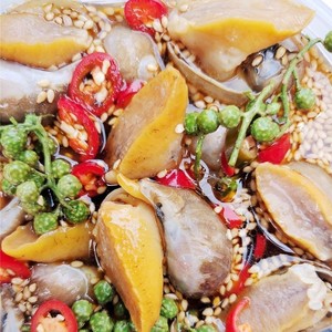 即食麻辣黄金鲍鱼螺老婆脚鲍螺珍珠鲍贝类海鲜水产小吃零食