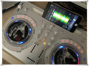 手机打碟机 自带声卡 先锋ddj 数码dj控制器 小型方便携带 99新
