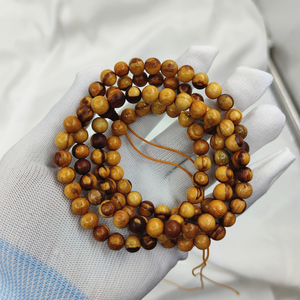 手作 秘鲁圣木手串手链108佛珠高油性老料木手串palosanto正能量