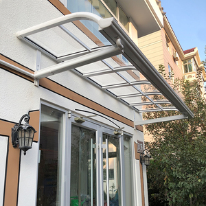 铝合金雨棚户外防雨遮阳棚阳台雨搭窗户家用屋檐别墅门上遮雨棚