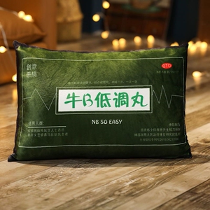 创意搞怪网红沙雕毛绒玩具个性仿真药丸抱枕靠垫送男女友生日礼物