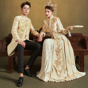 婚纱男女套装情侣婚礼