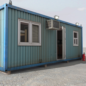 定做铁皮钢结构住人集装箱移动房屋子工地民宿小卖部办公室卫生间