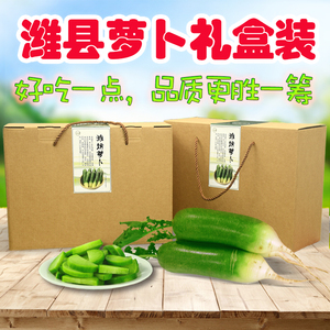 觅味匠潍坊水果青萝卜礼盒装新鲜潍县特产天津沙窝凉拌生吃即食