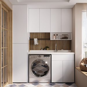 滚筒洗衣机洗衣台定制