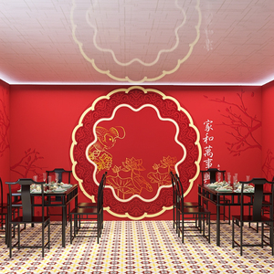 中国风摄影背景纸