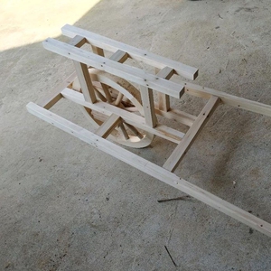 红军民大生产活动道具独轮手推车幼儿园感统器材亲子平衡车实木小