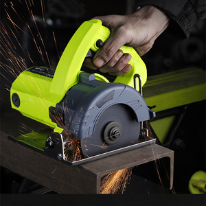 电圆锯家用木工45度角切割机小型1500手提电锯木地板地砖手动电动