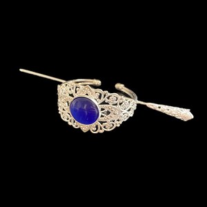 儿童成人束c发发冠男古风汉服发冠簪古装头冠合金晋饰百搭魏发风