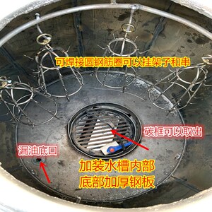 中国新疆馕坑烧烤炉架子肉馕饼羊腿排全羊烤鸡成品送工具烤肉包邮