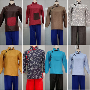 民国风丫鬟服村姑小姐棉麻群演服陕北窑洞农民百姓妇女佣人演出服