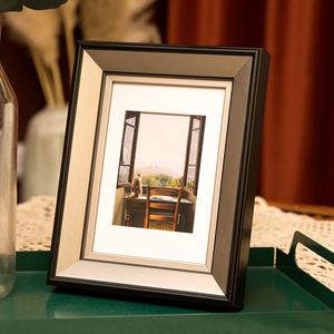简约轻奢相框摆台6寸7寸8寸10寸洗照片做成相框挂墙裱画框架diy