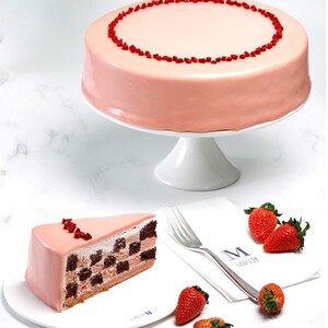 新品lady m蛋糕ladym生日蛋糕 品蛋糕 开心果千层 国内代购