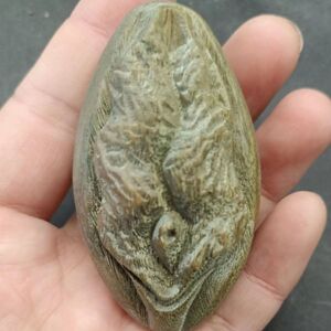 阿根廷绿檀木生命之源男士手把件美女升职器木雕文玩手盘件无聊玩