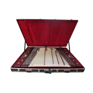 000人付款淘宝扬琴乐器盒子铝合金包边402专业扬琴箱子送万向轮可推拉