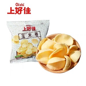 上好佳玉米卷玉米片7g膨化食品儿童情人节礼物上好佳零食礼盒