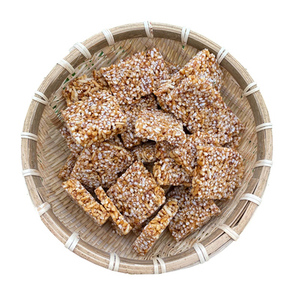 农家自制红薯米糖传统手工冻炒花生糖米花糖红沙糖稀安徽特产零食