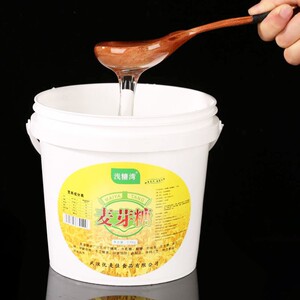 80度麦芽糖 2.5kg透明水饴糖稀翻糖牛轧糖炒板栗糖稀烤鸭上色原料