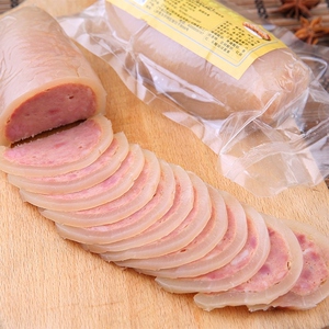 丰利鑫水晶肘花245g×3根猪皮香肠火腿凉菜下酒菜皮冻