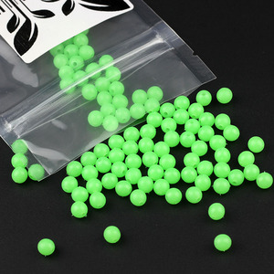 钓鱼夜光珠 夜明珠 发光夜光豆钓鱼荧光诱鱼引鱼海钓路z亚挡豆配