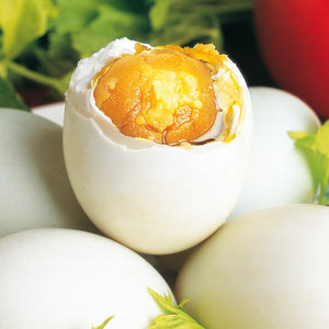 象山特产利群海岛咸鸭蛋熟海鸭蛋咸蛋端午鸭蛋流油