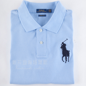 正品ralph lauren美式polo衫男长袖纯棉翻领百搭内搭t恤大马标