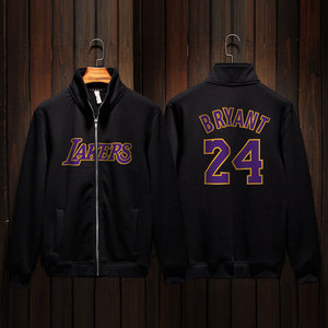 恩施耐克春秋詹姆斯科比湖人篮球卫衣外套男潮薄款运动夹克男衣服