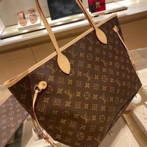 【奢品拍】lv/路易威登女包经典neverfull老花托特包购物袋单肩包