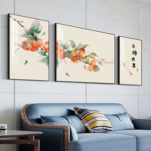 岁寒三友挂画