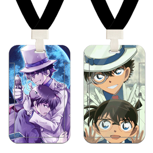 名侦探柯南怪盗基德工作证公交饭卡胸卡校园学生卡套厂牌挂绳工牌