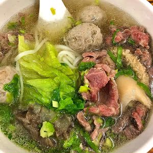 潮汕裸粉粿条广东特产河粉正宗潮州粉粿牛肉丸200g*5包细条果条