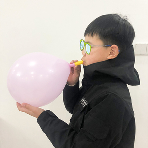 锻炼腹式呼吸气球吹气嘴老年人儿童肺功能康复训练汽球工具78人付款5