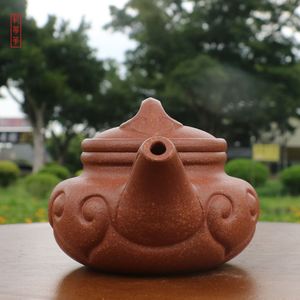 科店中国宜兴范菊华紫砂壶全手超厚十六目降坡泥仿古如意