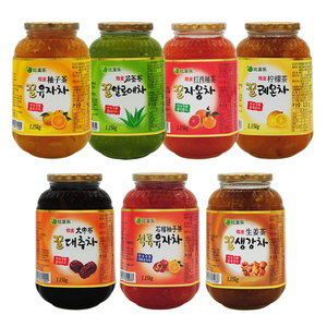 韩国进口 比亚乐蜂蜜柚子茶1150g芦荟柠檬大枣果酱果茶饮料冲饮品