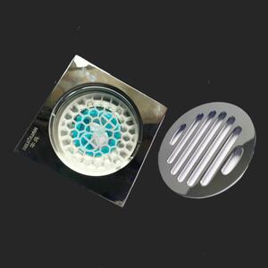 牛元地漏自动密封不锈钢地漏加厚卫生间h方形淋浴房下水道防臭神