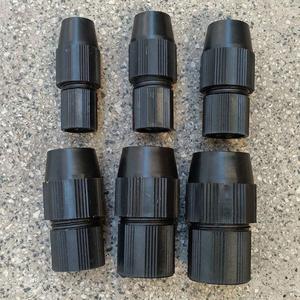 抄网杆配件锁扣抄网杆外锁不锈钢伸缩杆外锁定位器锁扣塑料连接头