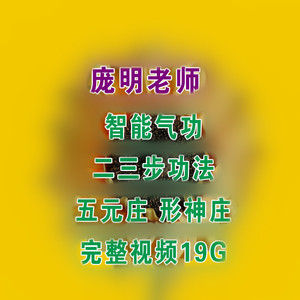 智能动功功法普及教材 庞明 正版老气功书收藏绝版形神庄0人付款106