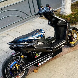 平叉cnc铝合金小龟战速鬼火三代目四代目bms改装后平叉电摩0人付款