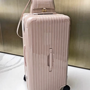 38寸超大容量行李箱pc材质时尚潮流男女通用拉杆箱纯色密码万向轮